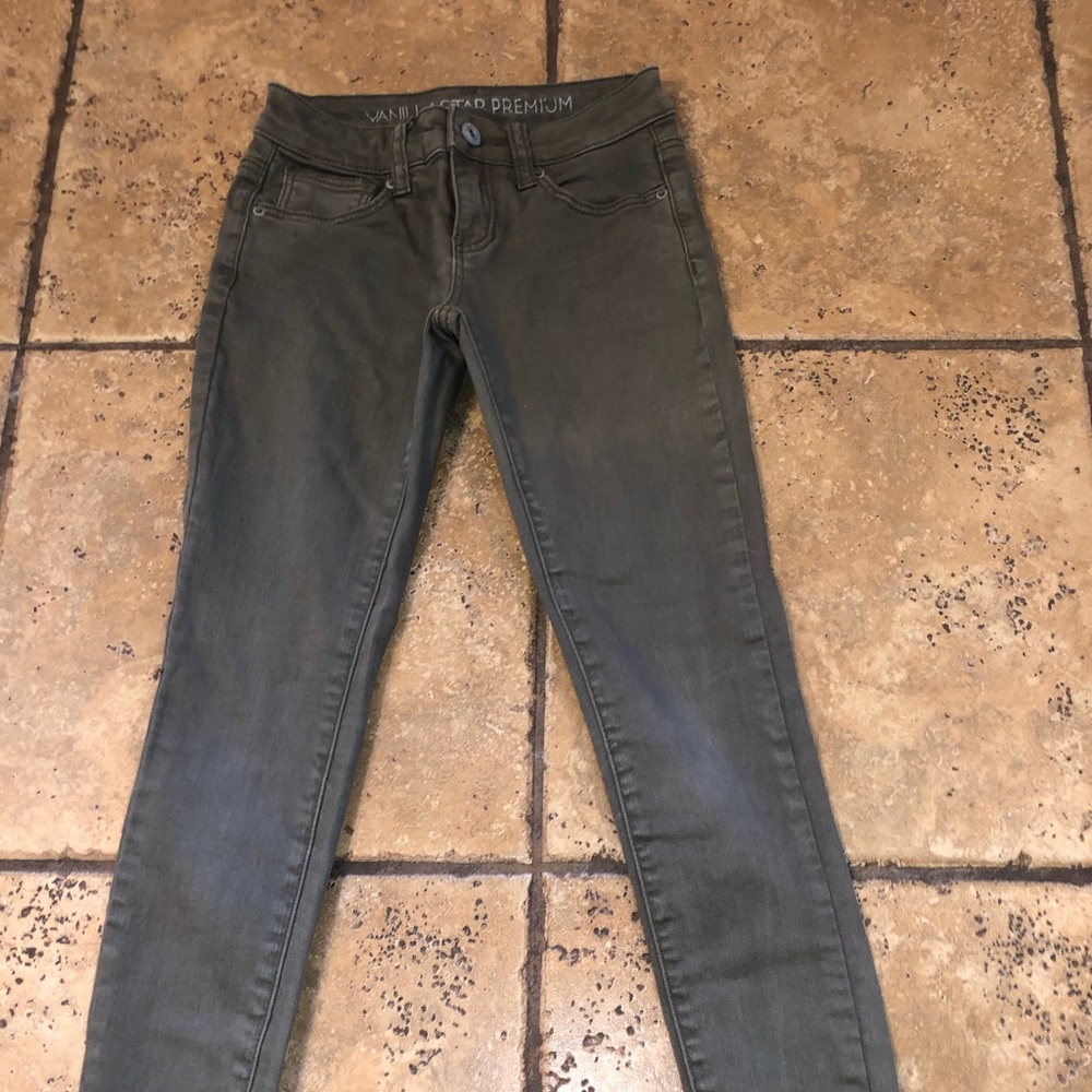 Vanilla Star Premium Olive Green Girls Size 7